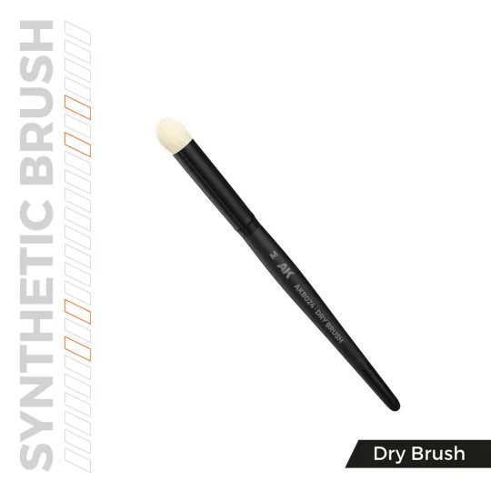 AK SYNTHETIC DRY BRUSH - M - AK Interactive AKB024 AK SYNTHETIC DRY BRUSH - M - AK Interactive AKB024