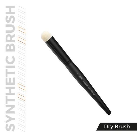 AK SYNTHETIC DRY BRUSH - L - AK Interactive AKB025