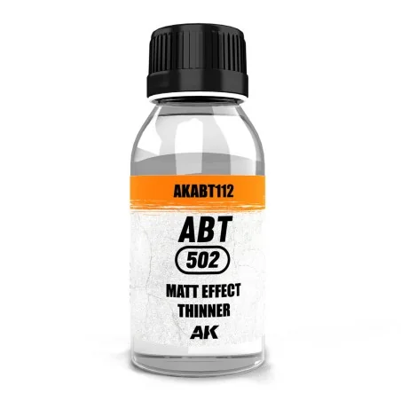 Matt effect Thinner 100ml ABT 502 - AK Interactive AKABT112
