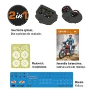 CG125 JAPANESE MOTORCYCLE 1/35 scale - AK Interactive AK35027