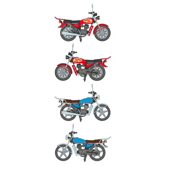 CG125 JAPANESE MOTORCYCLE 1/35 scale, 1/35 - AK Interactive AK35027 CG125 JAPANESE MOTORCYCLE 1/35 scale, 1/35 - AK Interactive AK35027