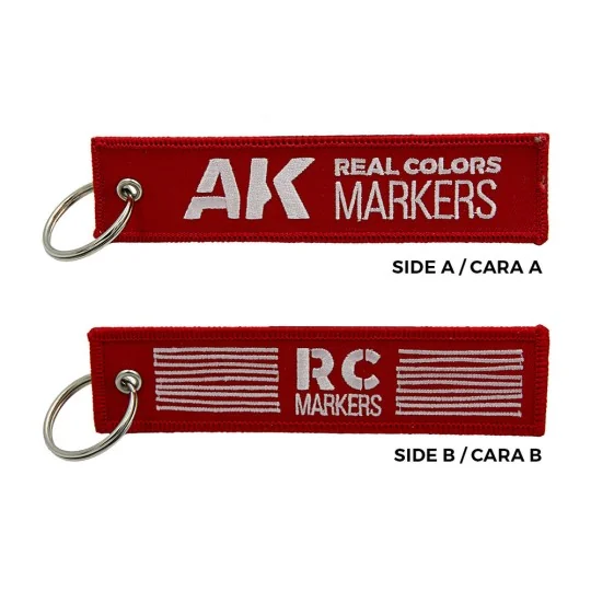 Keychain REAL COLORS MARKERS - AK Interactive MCHD012