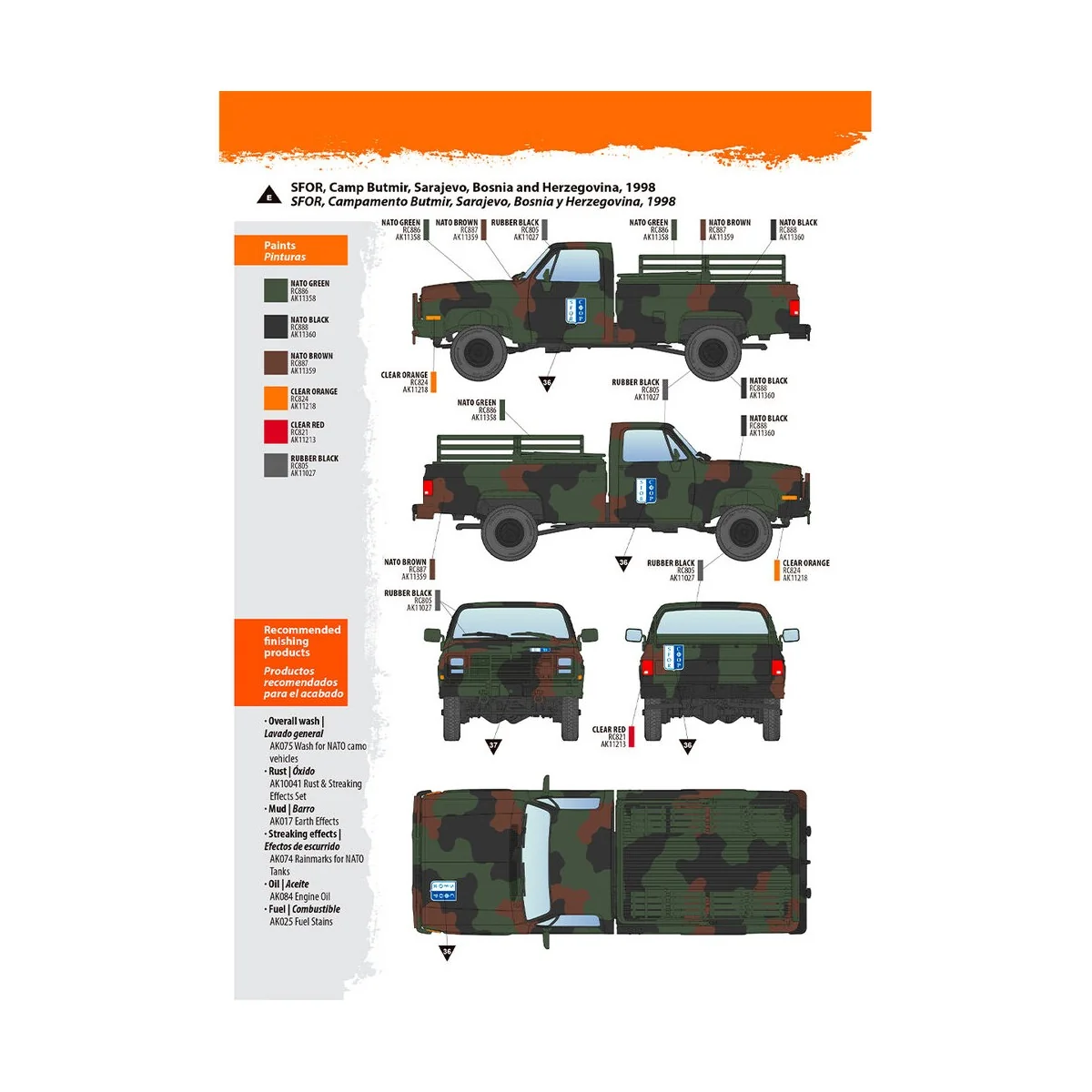 M1008 TROOP CARRIER, 1/35 - AK Interactive AK35030 M1008 TROOP CARRIER, 1/35 - AK Interactive AK35030
