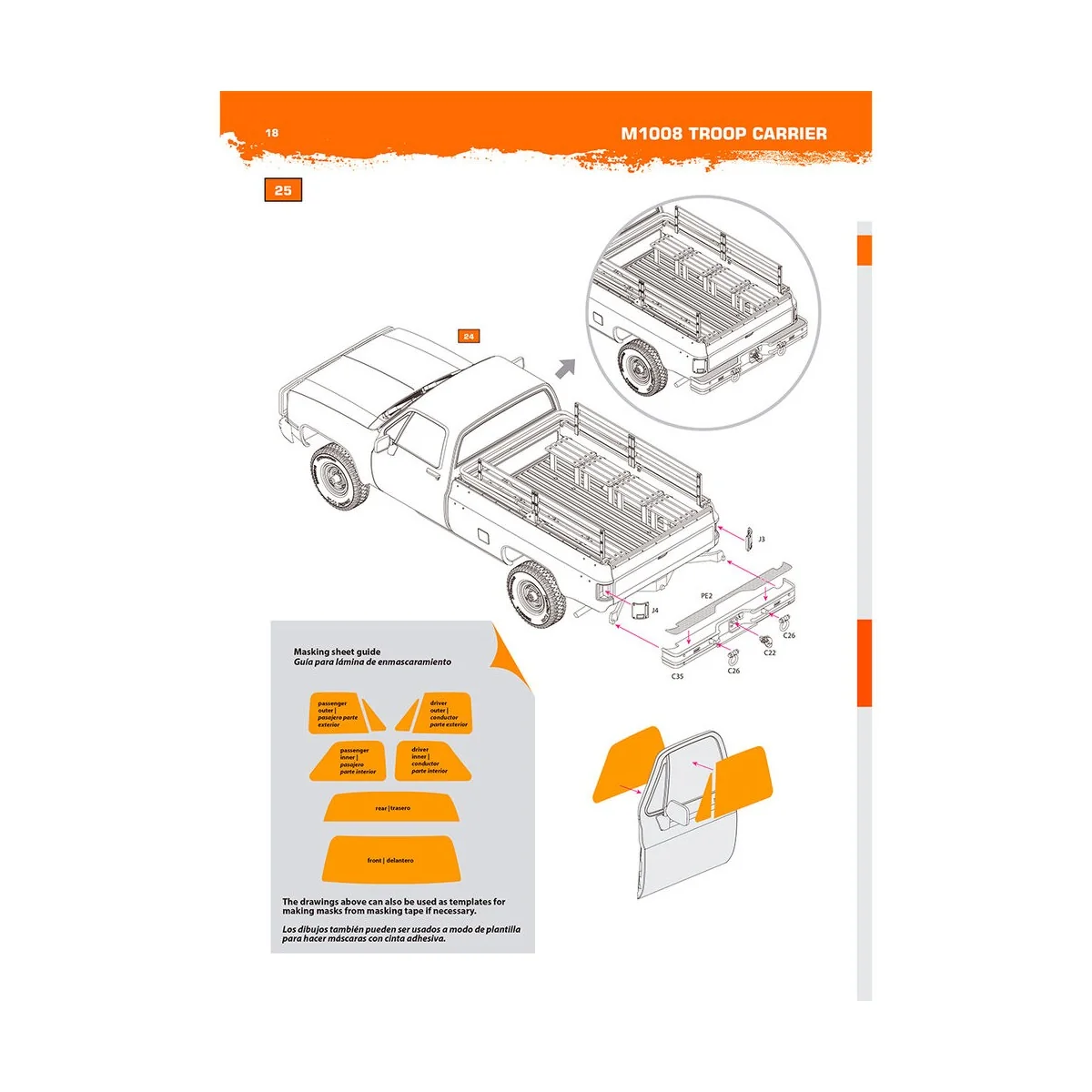 M1008 TROOP CARRIER, 1/35 - AK Interactive AK35030 M1008 TROOP CARRIER, 1/35 - AK Interactive AK35030