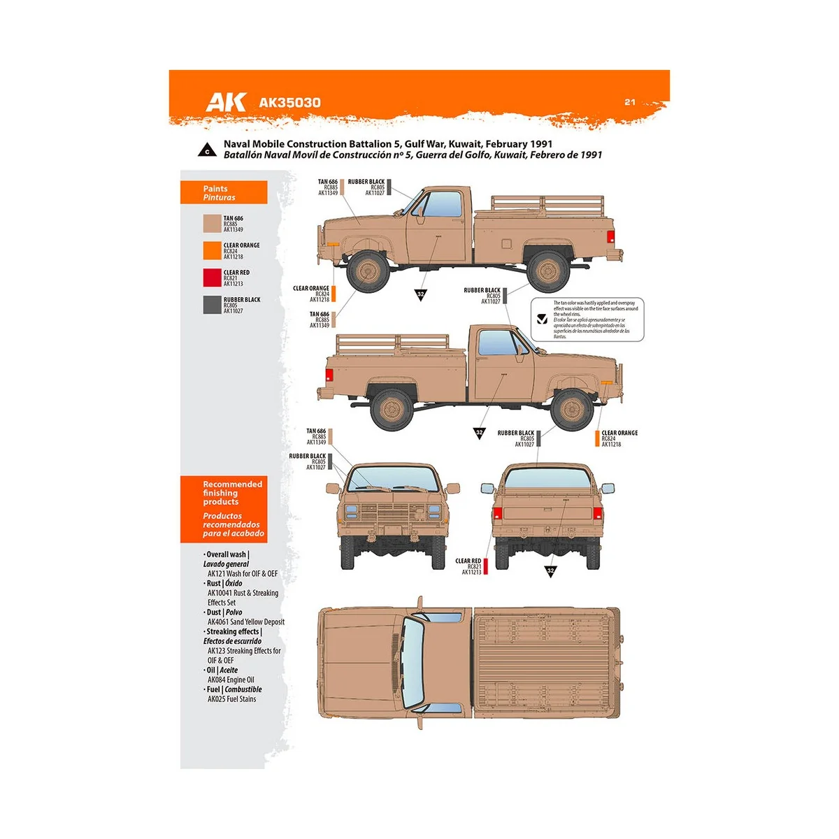M1008 TROOP CARRIER - AK Interactive AK35030