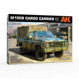 M1008 TROOP CARRIER WITH TARP - AK Interactive AK35031