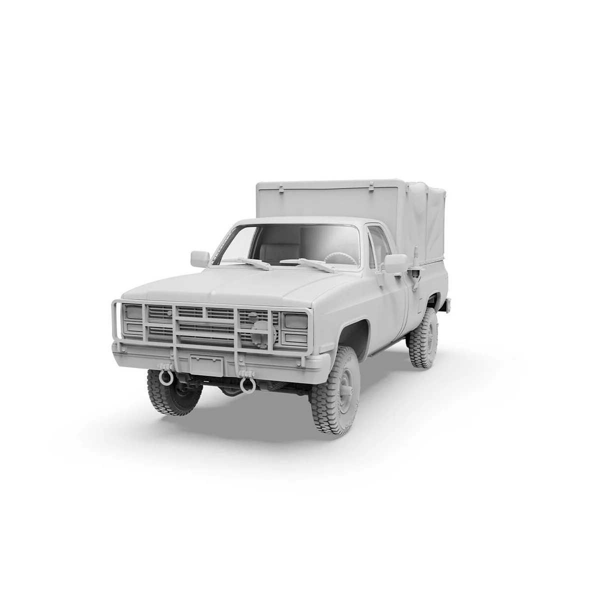 M1008 TROOP CARRIER WITH TARP - AK Interactive AK35031