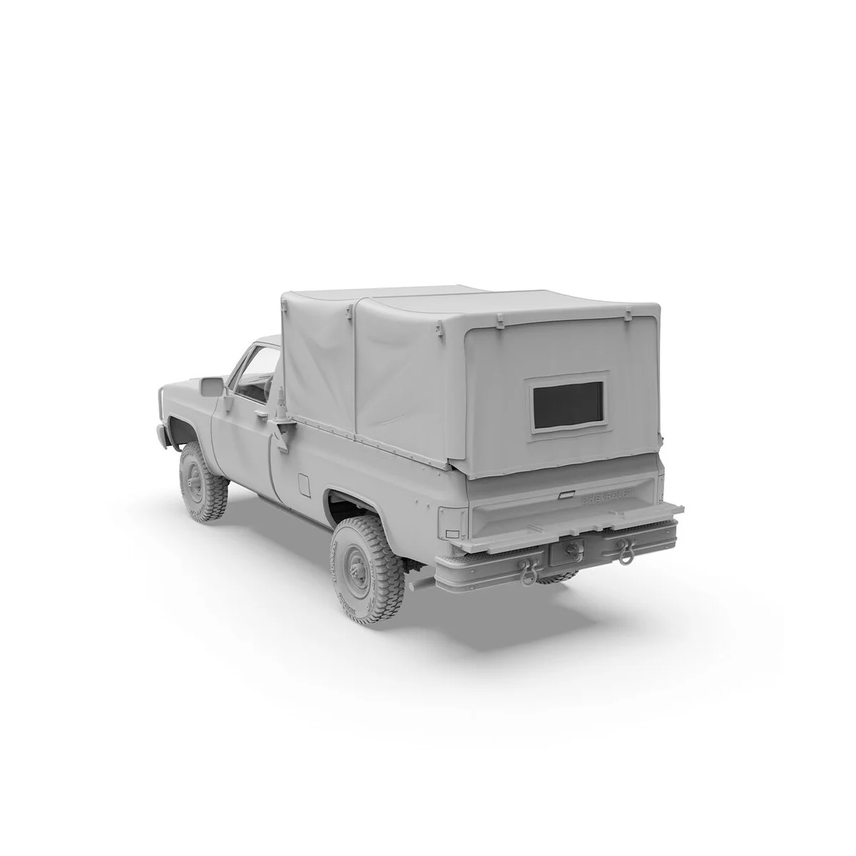 M1008 TROOP CARRIER WITH TARP, 1/35 - AK Interactive AK35031