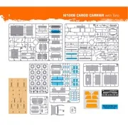 M1008 TROOP CARRIER WITH TARP, 1/35 - AK Interactive AK35031