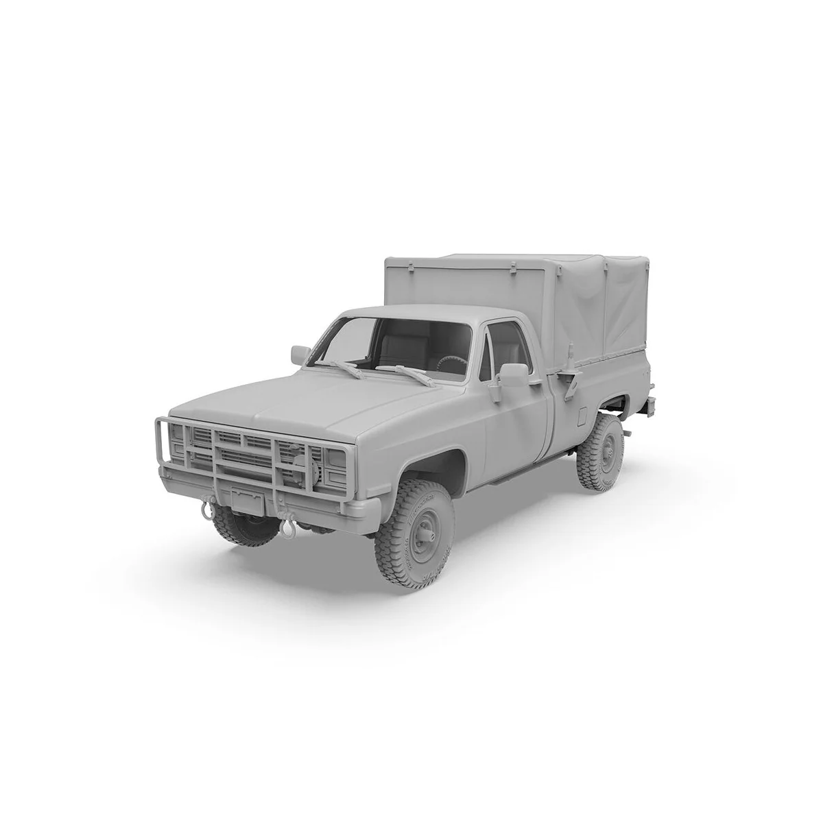 M1008 TROOP CARRIER WITH TARP, 1/35 - AK Interactive AK35031