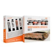 WEATHERING EFFECTS SET - AK GOUACHES - AK Interactive AKG25