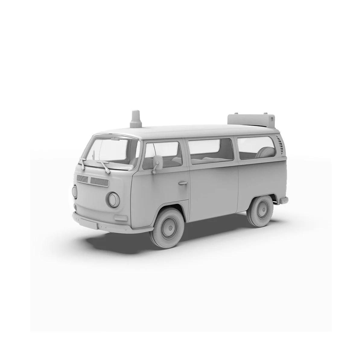 VOLKSWAGEN T2 Model 1967 Airport Bus, 1/35 - AK Interactive AK35033 VOLKSWAGEN T2 Model 1967 Airport Bus, 1/35 - AK Interactive AK35033