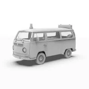 VOLKSWAGEN T2 Model 1967 Airport Bus - AK Interactive AK35033