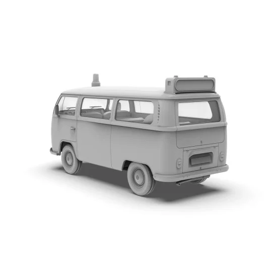 VOLKSWAGEN T2 Model 1967 Airport Bus, 1/35 - AK Interactive AK35033 VOLKSWAGEN T2 Model 1967 Airport Bus, 1/35 - AK Interactive AK35033
