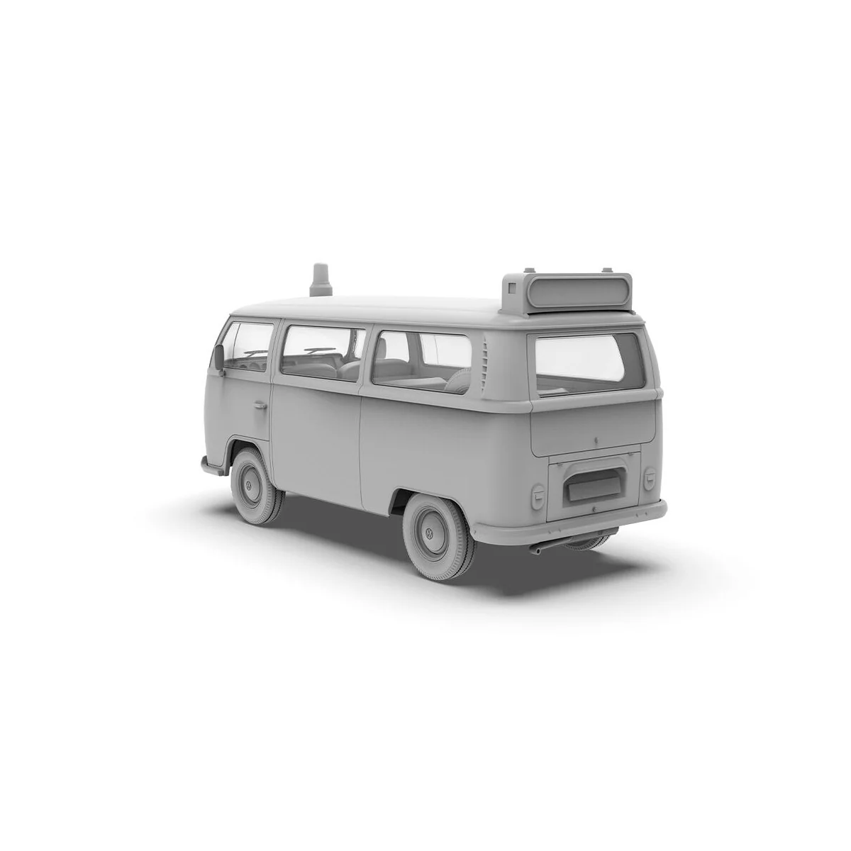 VOLKSWAGEN T2 Model 1967 Airport Bus, 1/35 - AK Interactive AK35033 VOLKSWAGEN T2 Model 1967 Airport Bus, 1/35 - AK Interactive AK35033