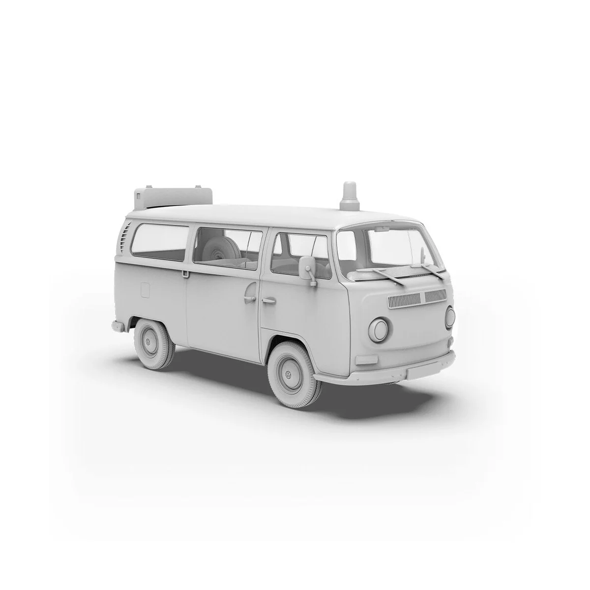 VOLKSWAGEN T2 Model 1967 Airport Bus, 1/35 - AK Interactive AK35033 VOLKSWAGEN T2 Model 1967 Airport Bus, 1/35 - AK Interactive AK35033