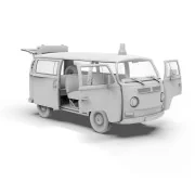 VOLKSWAGEN T2 Model 1967 Airport Bus, 1/35 - AK Interactive AK35033 VOLKSWAGEN T2 Model 1967 Airport Bus, 1/35 - AK Interactive AK35033