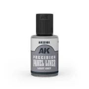 PRECISION PANELINER - LIGHT GREY 30ml - AK Interactive AK12101