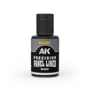 PRECISION PANELINER- BLACK 30ml - AK Interactive AK12102