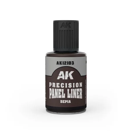 PRECISION PANELINER- SEPIA 30ml - AK Interactive AK12103