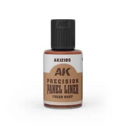 PRECISION PANELINER- FRESH RUST 30ml - AK Interactive AK12105