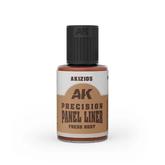 PRECISION PANELINER- FRESH RUST 30ml - AK Interactive AK12105