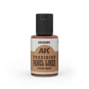 PRECISION PANELINER- FRESH RUST 30ml - AK Interactive AK12105 PRECISION PANELINER- FRESH RUST 30ml - AK Interactive AK12105