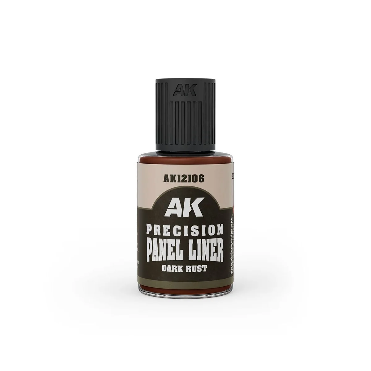 PRECISION PANELINER- DARK RUST 30ml - AK Interactive AK12106