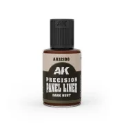 PRECISION PANELINER- DARK RUST 30ml - AK Interactive AK12106