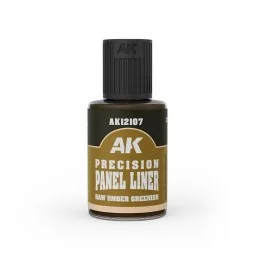 PRECISION PANELINER - RAW UMBER GREENISH 30ml - AK Interactive AK12107
