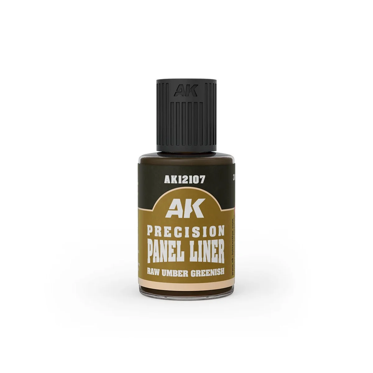 PRECISION PANELINER - RAW UMBER GREENISH 30ml - AK Interactive AK12107 PRECISION PANELINER - RAW UMBER GREENISH 30ml - AK Interactive AK12107