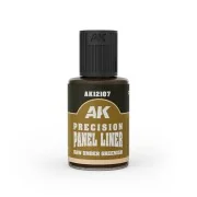 PRECISION PANELINER - RAW UMBER GREENISH 30ml - AK Interactive AK12107