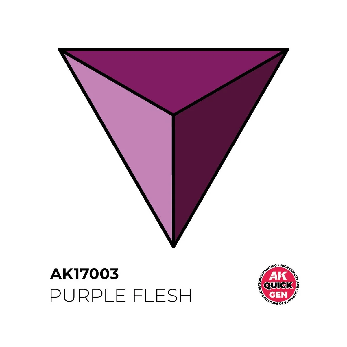 PURPLE FLESH 18 ml - QUICK GEN - AK Interactive AK17003