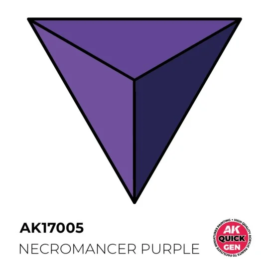 NECROMANCER PURPLE 18 ml - QUICK GEN - AK Interactive AK17005 NECROMANCER PURPLE 18 ml - QUICK GEN - AK Interactive AK17005