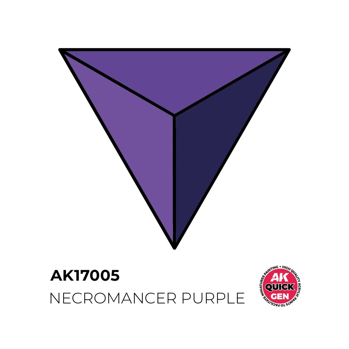 NECROMANCER PURPLE 18 ml - QUICK GEN - AK Interactive AK17005 NECROMANCER PURPLE 18 ml - QUICK GEN - AK Interactive AK17005