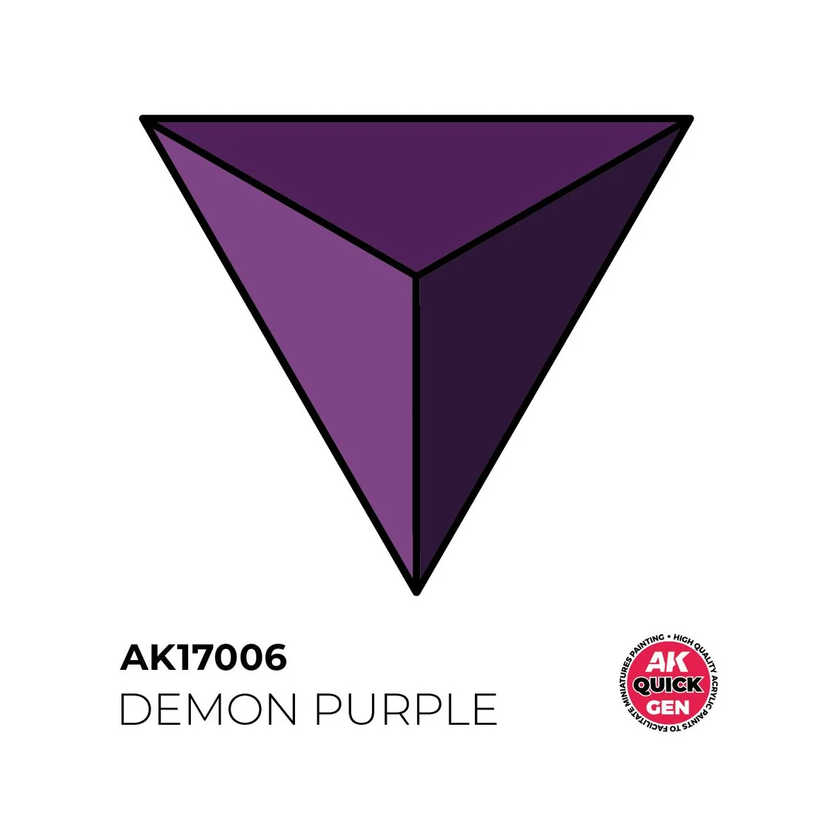 DEMON PURPLE 18 ml - QUICK GEN - AK Interactive AK17006