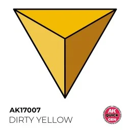 DIRTY YELLOW 18 ml - QUICK GEN - AK Interactive AK17007