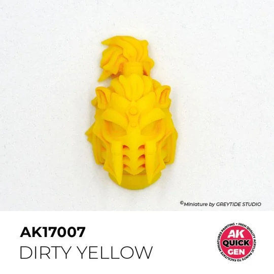 DIRTY YELLOW 18 ml - QUICK GEN - AK Interactive AK17007