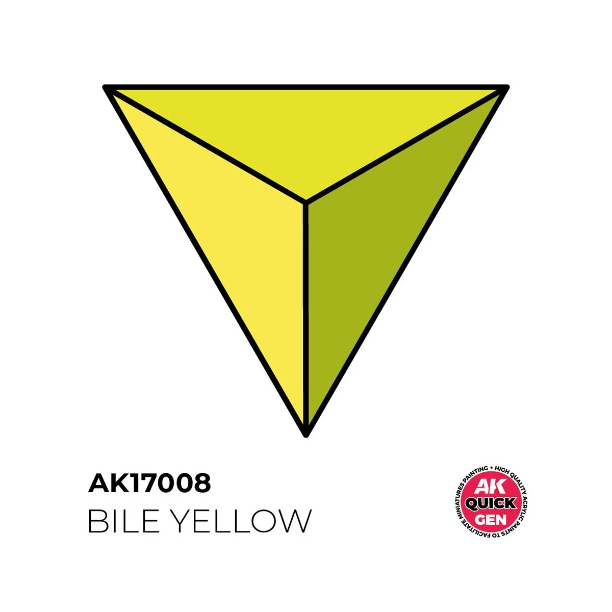 BILE YELLOW 18 ml - QUICK GEN - AK Interactive AK17008 BILE YELLOW 18 ml - QUICK GEN - AK Interactive AK17008