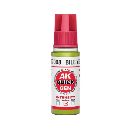 BILE YELLOW 18 ml - QUICK GEN - AK Interactive AK17008