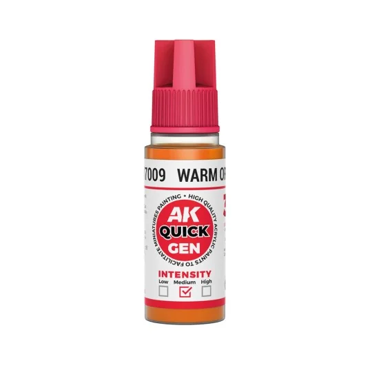 WARM ORANGE 18 ml - QUICK GEN - AK Interactive AK17009