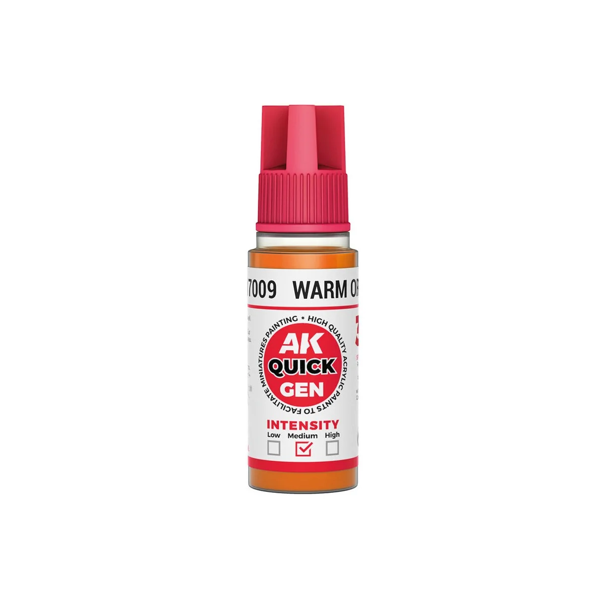WARM ORANGE 18 ml - QUICK GEN - AK Interactive AK17009