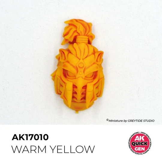 WARM YELLOW 18 ml - QUICK GEN - AK Interactive AK17010