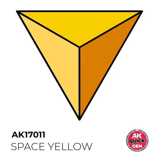 SPACE YELLOW 18 ml - QUICK GEN - AK Interactive AK17011 SPACE YELLOW 18 ml - QUICK GEN - AK Interactive AK17011