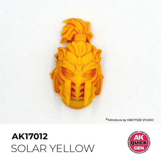 SOLAR YELLOW 18 ml - QUICK GEN - AK Interactive AK17012 SOLAR YELLOW 18 ml - QUICK GEN - AK Interactive AK17012