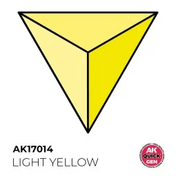 LIGHT YELLOW 18 ml - QUICK GEN - AK Interactive AK17014