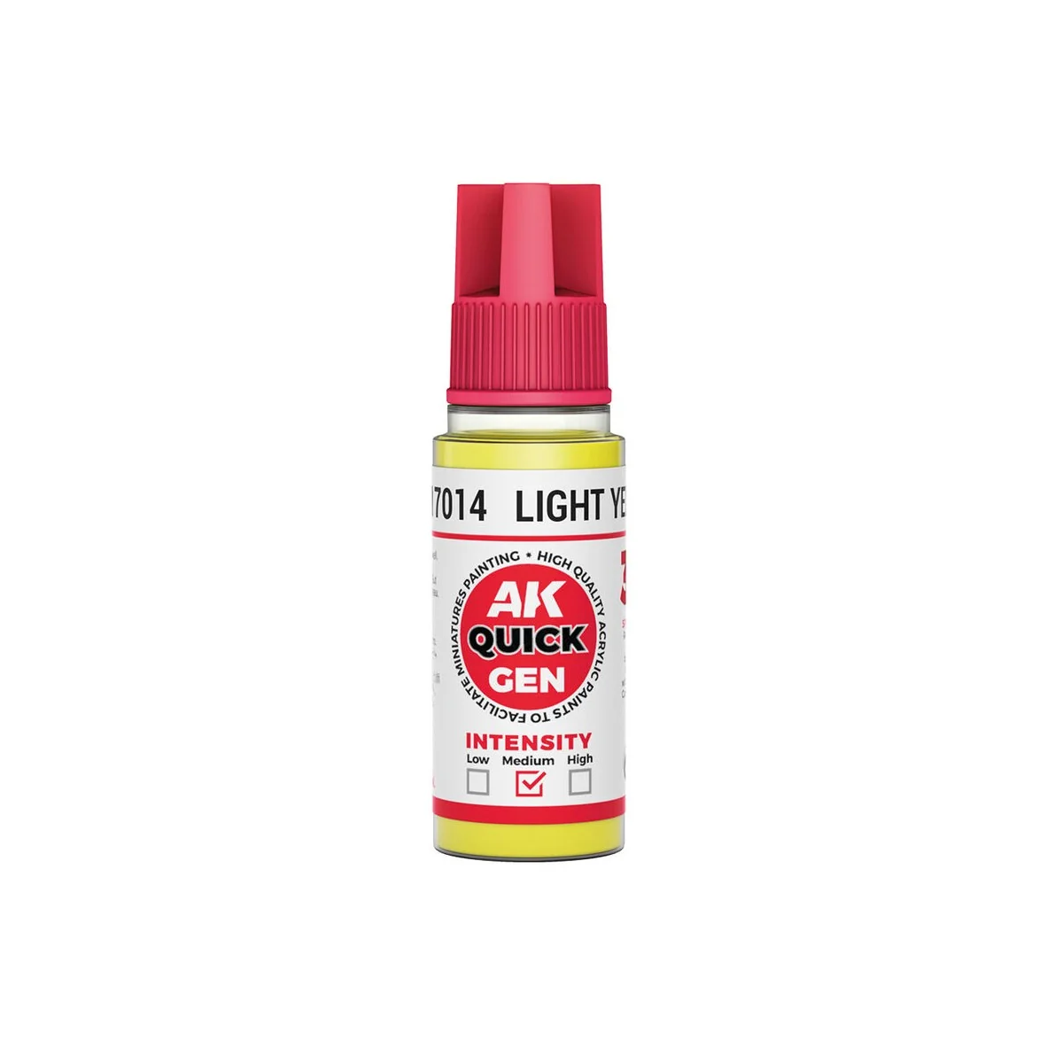 LIGHT YELLOW 18 ml - QUICK GEN - AK Interactive AK17014