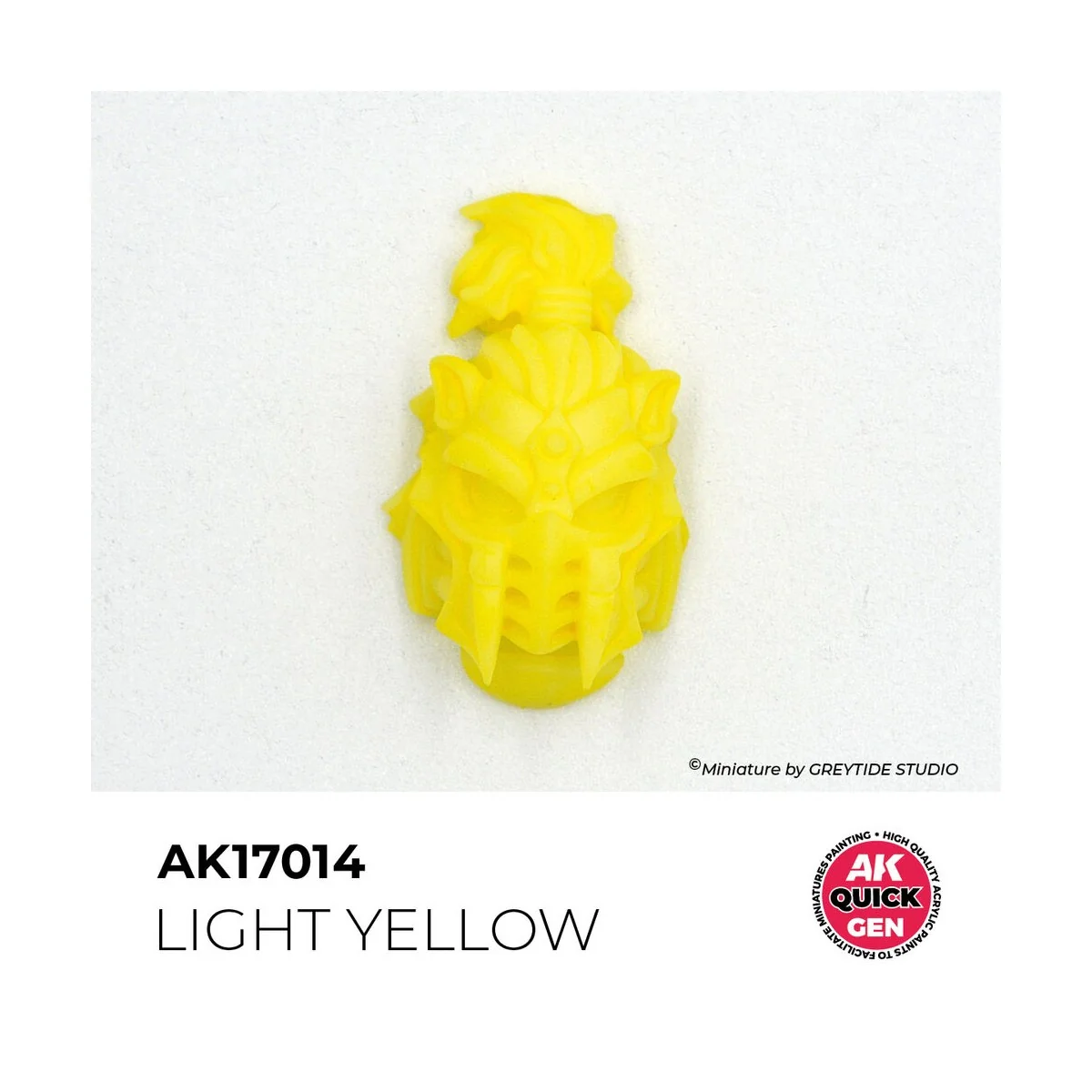 LIGHT YELLOW 18 ml - QUICK GEN - AK Interactive AK17014