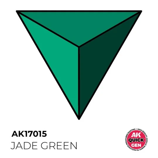 JADE GREEN 18 ml - QUICK GEN - AK Interactive AK17015 JADE GREEN 18 ml - QUICK GEN - AK Interactive AK17015