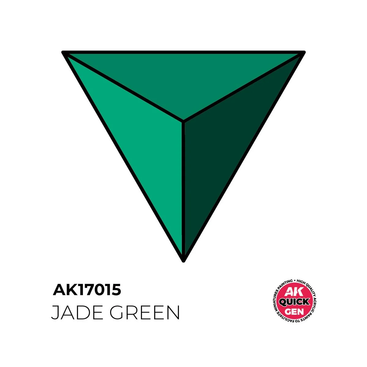 JADE GREEN 18 ml - QUICK GEN - AK Interactive AK17015
